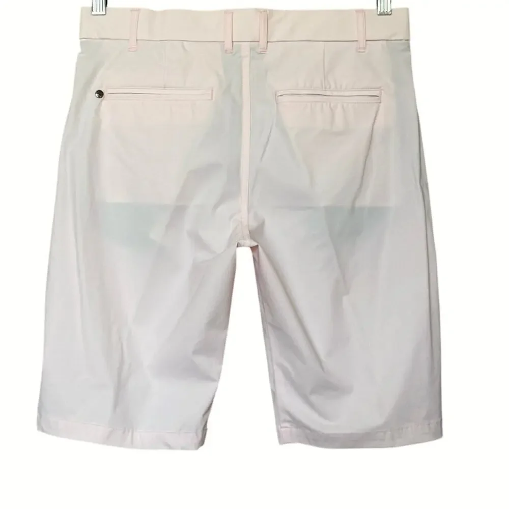 Greyson Montauk Performance Golf Shorts 10” Inseam Light Pink Men’s Sz 30 EUC - Picture 3 of 7
